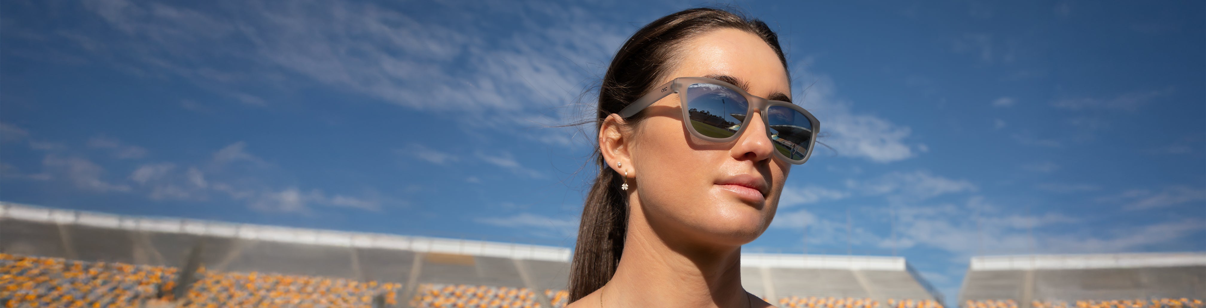 Silver Sports Sunglasses