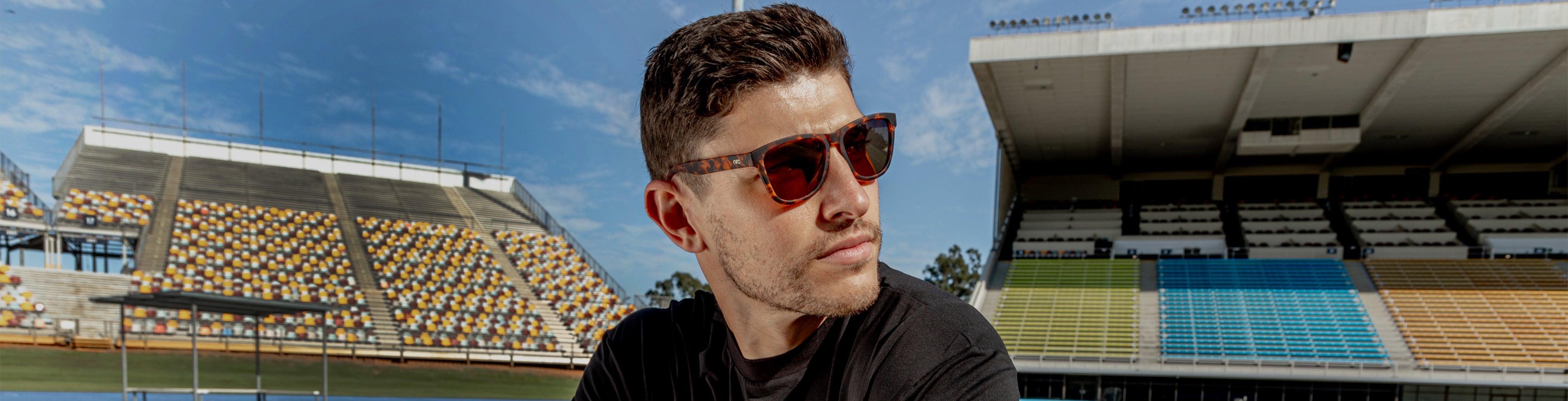 Brown Sport Sunglasses