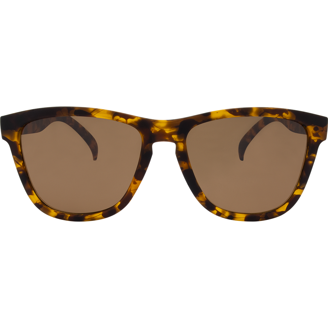 Gritty Polarised Tortoise Shell Wayfarer Mirrored Sunglasses